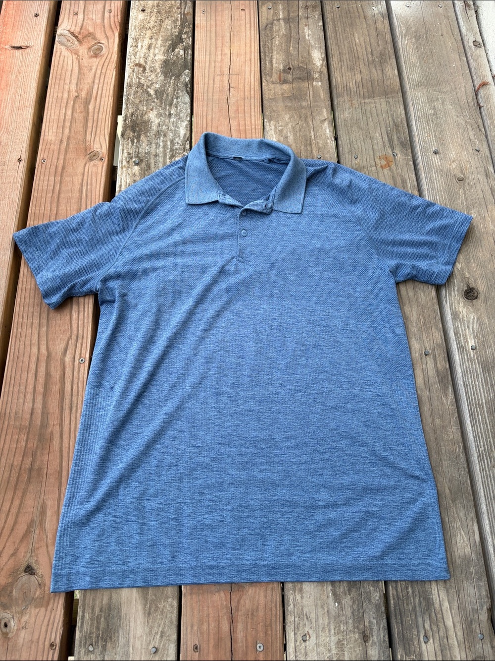 Men's Blue Polo Shirt - Classic Summer Essential